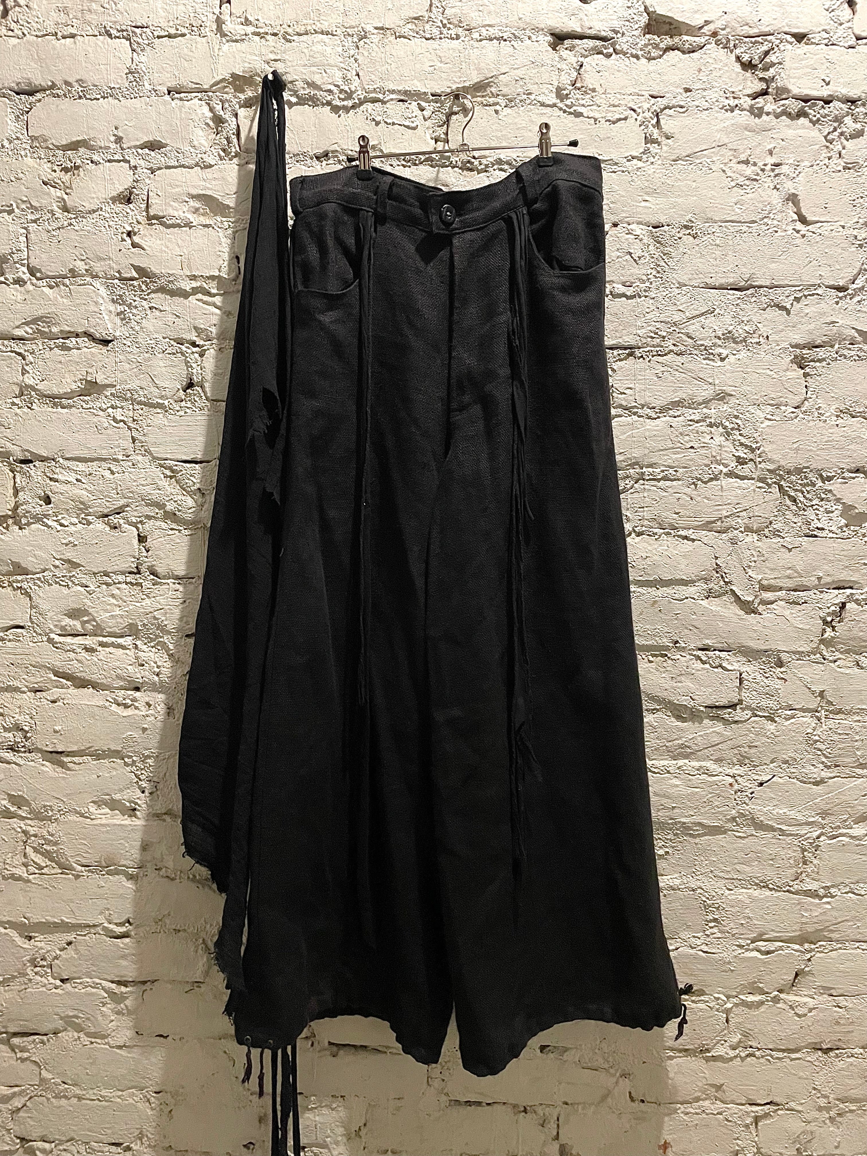 SAILOR'S BAGGY TROUSERS WITH WAISTCLOTH