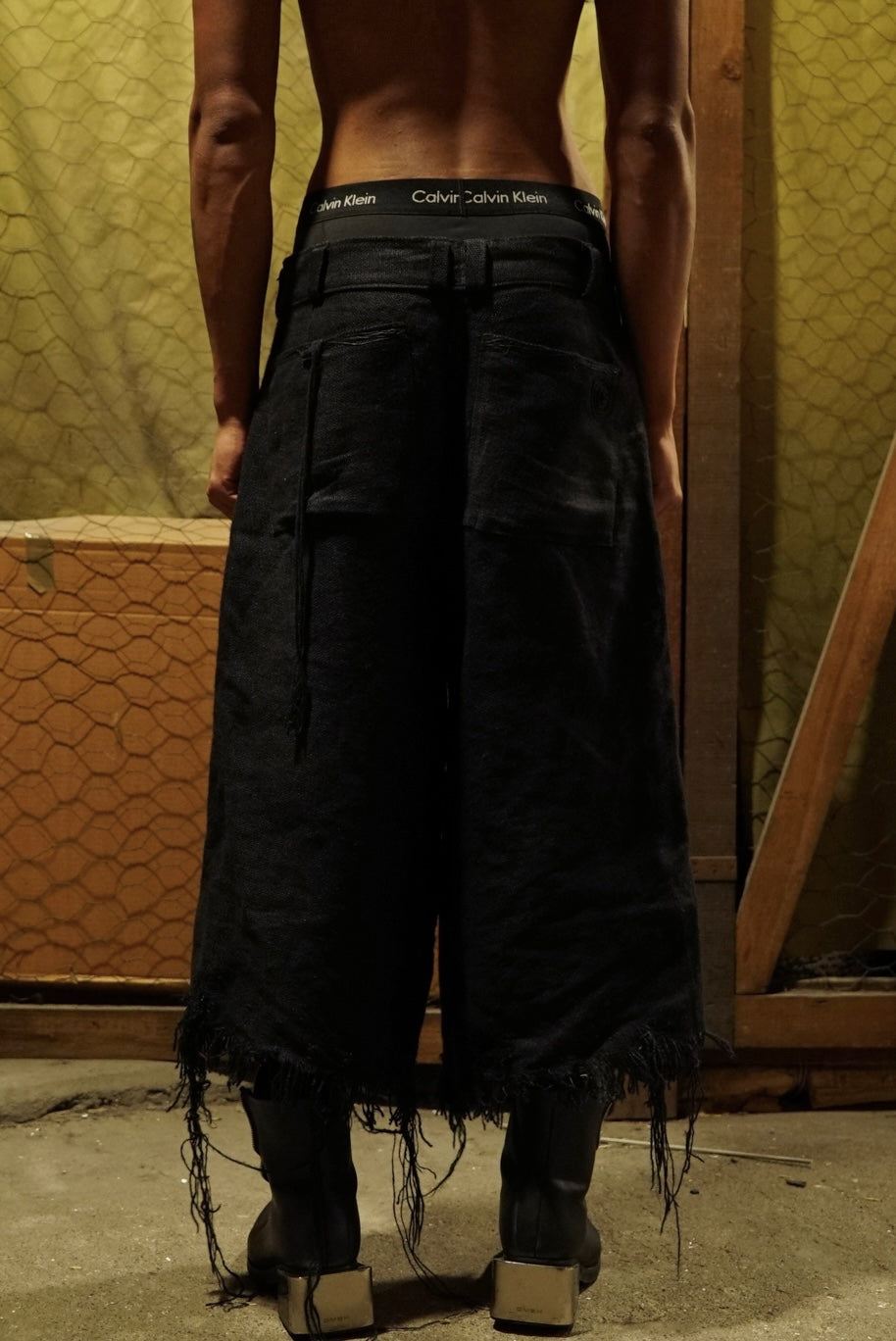 SAILOR'S BAGGY SHORTS