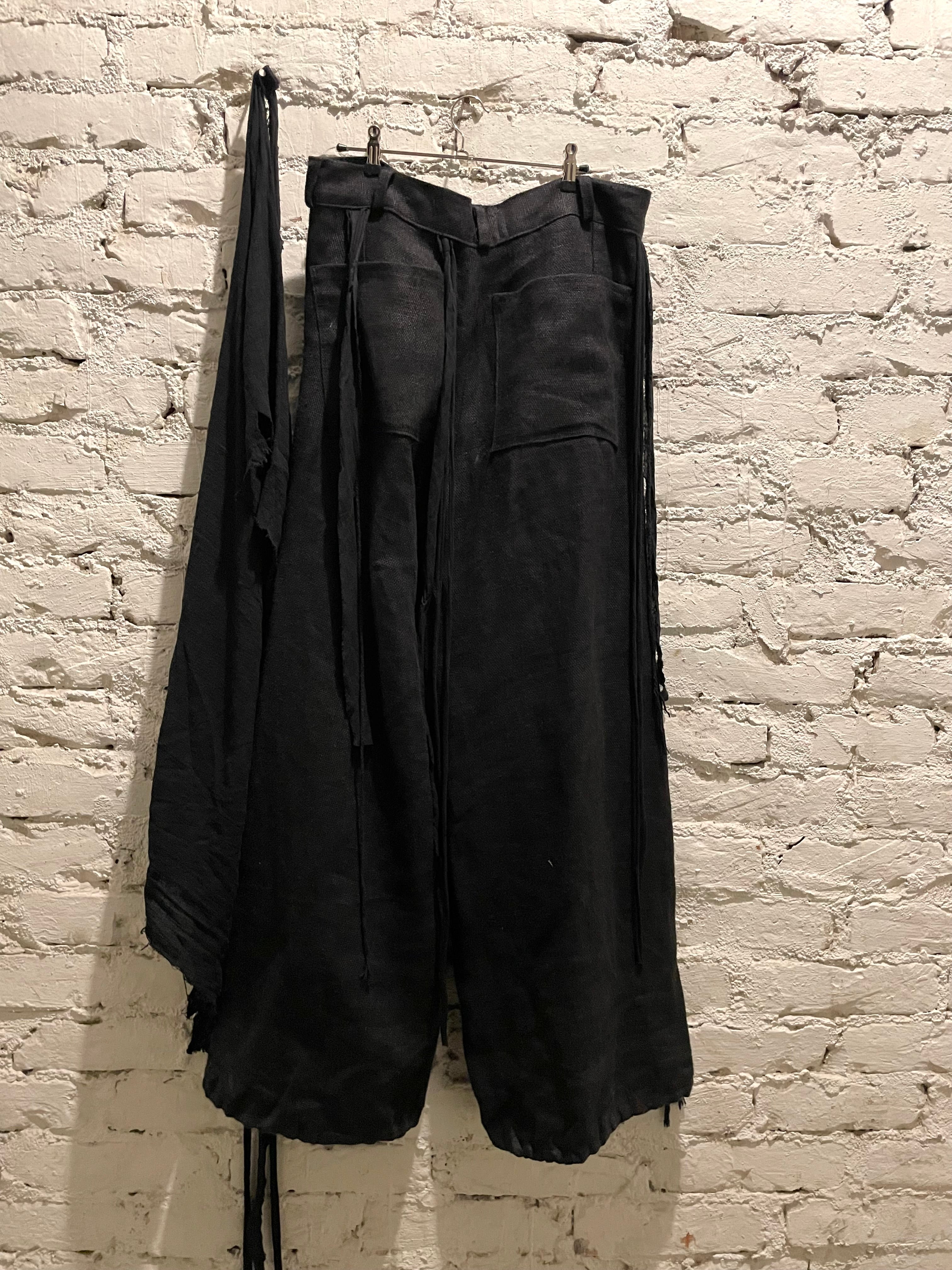 SAILOR'S BAGGY TROUSERS WITH WAISTCLOTH