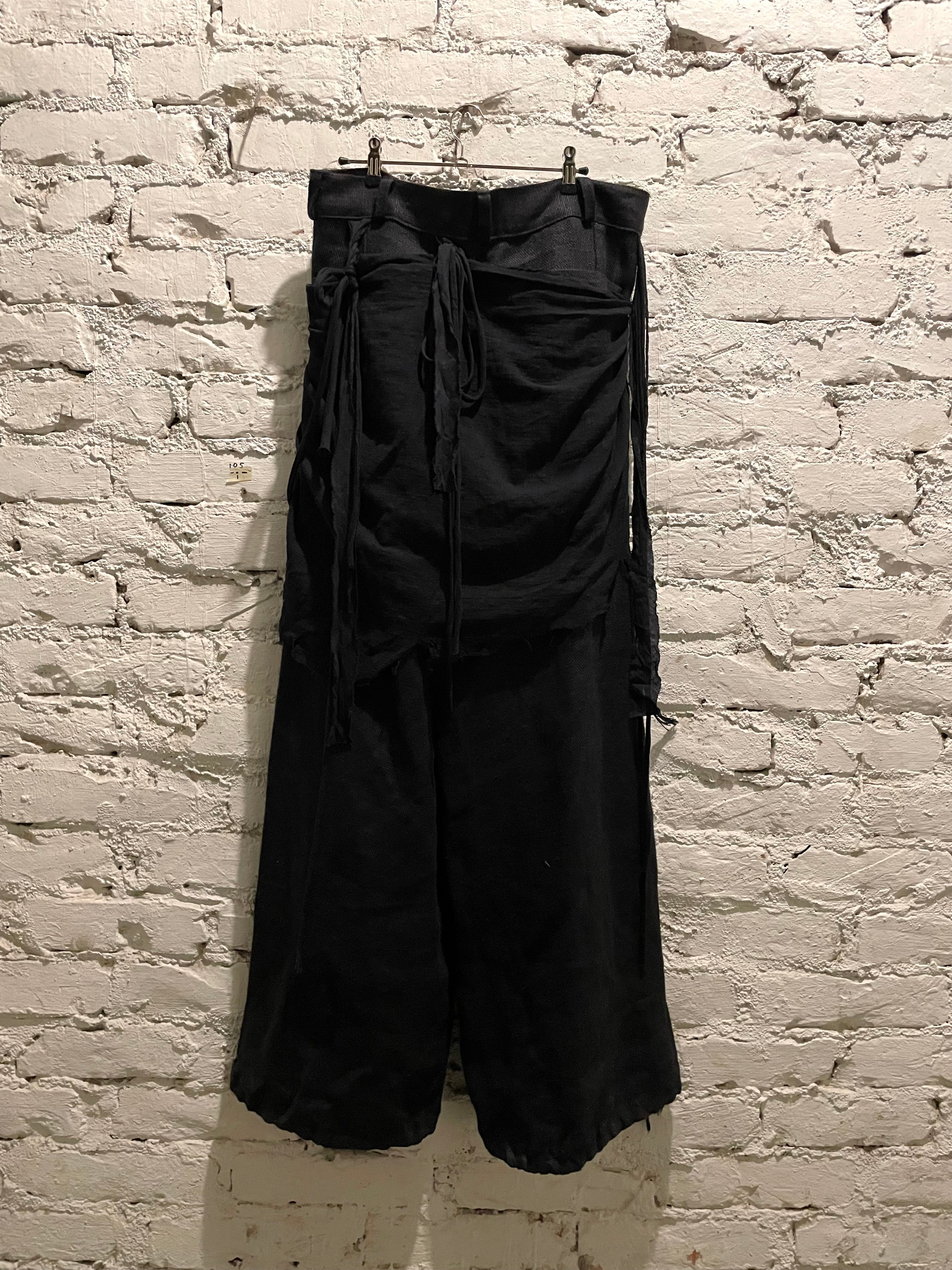 SAILOR'S BAGGY TROUSERS WITH WAISTCLOTH