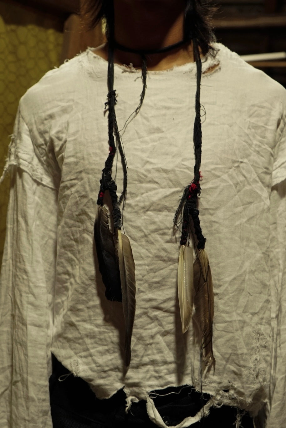 SAILOR'S FEATHER NECKLACE