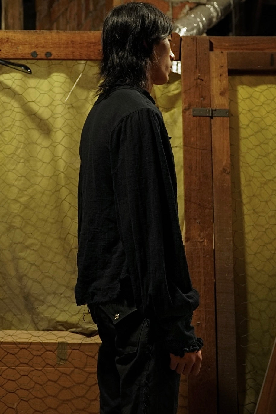 CREWMATE'S RUFFLE SHIRT