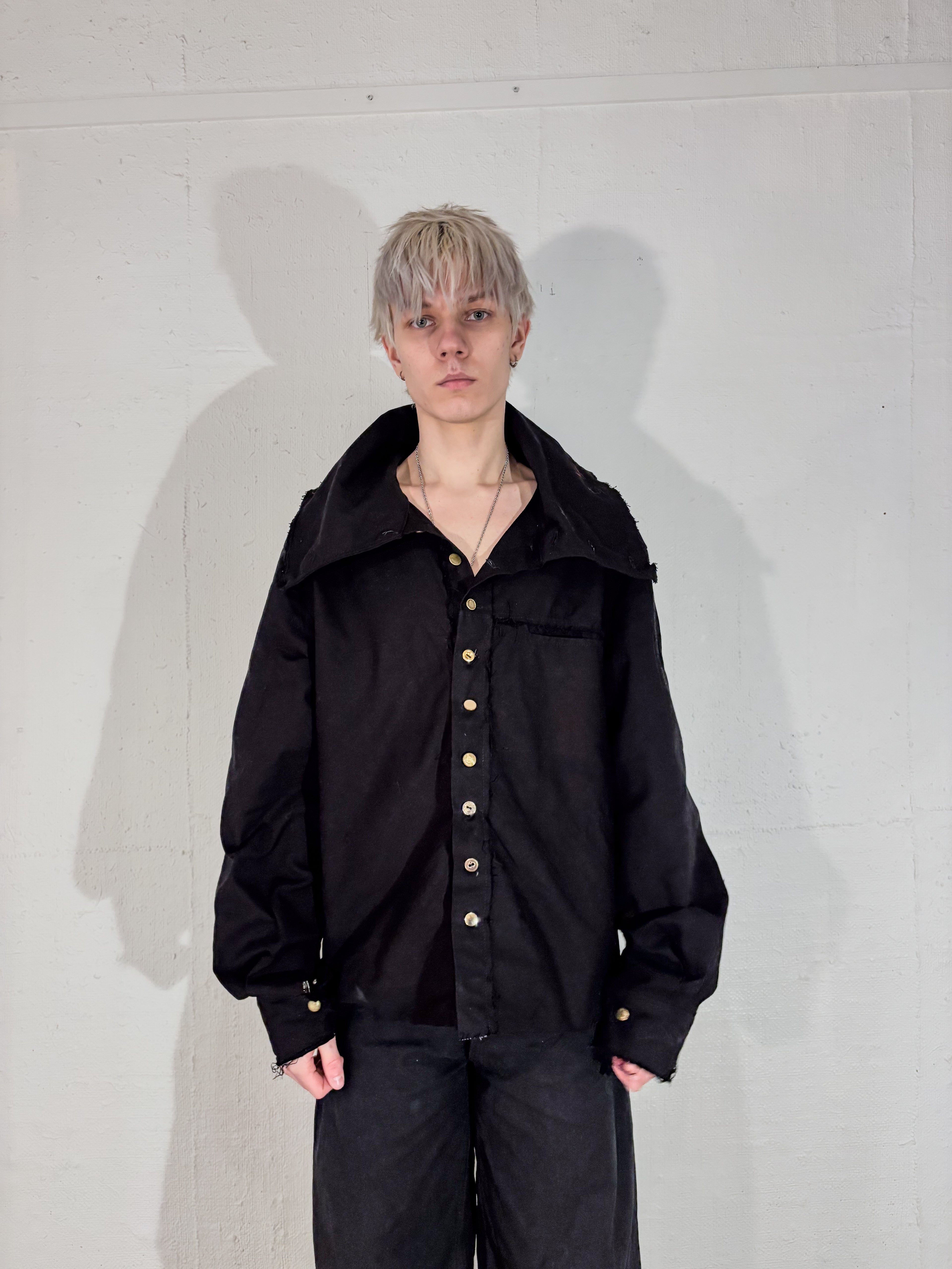BAGGY TALL COLLAR SHIRT