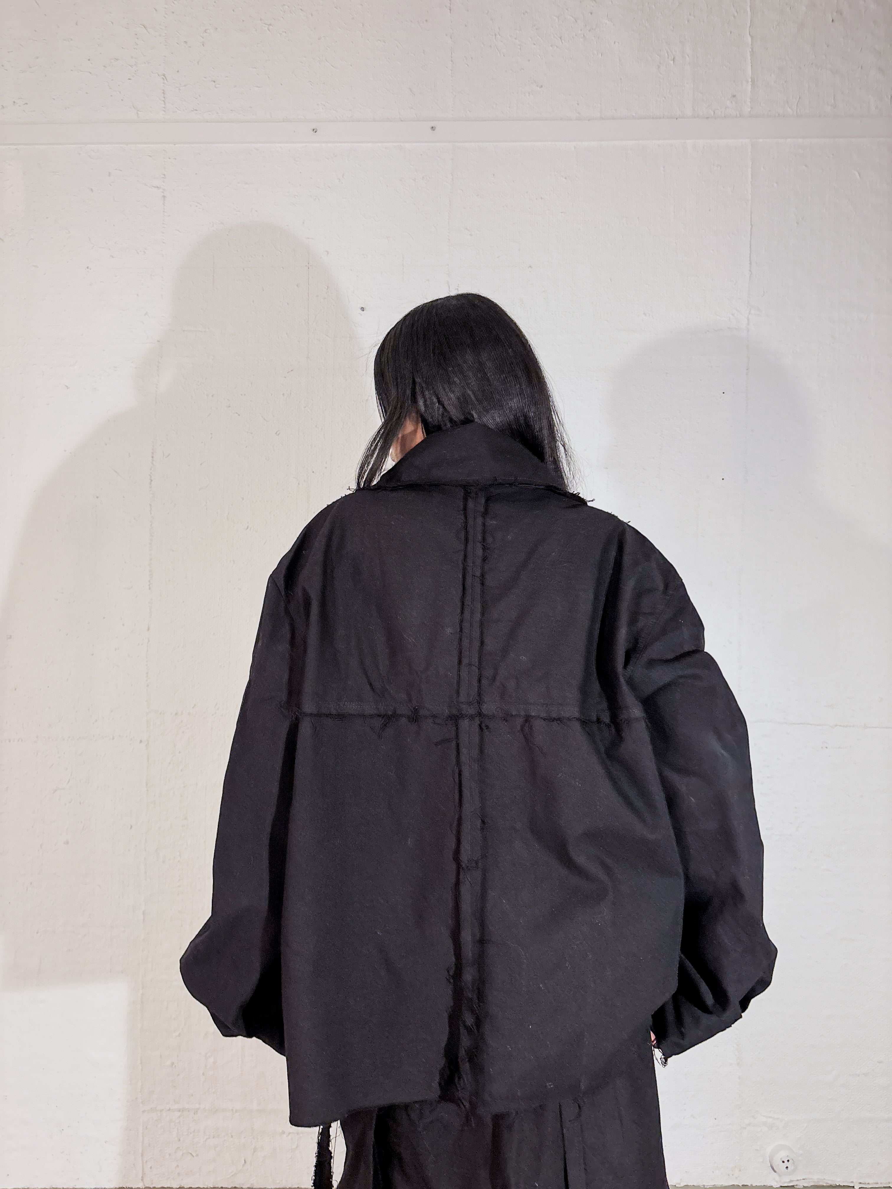 BAGGY TALL COLLAR SHIRT