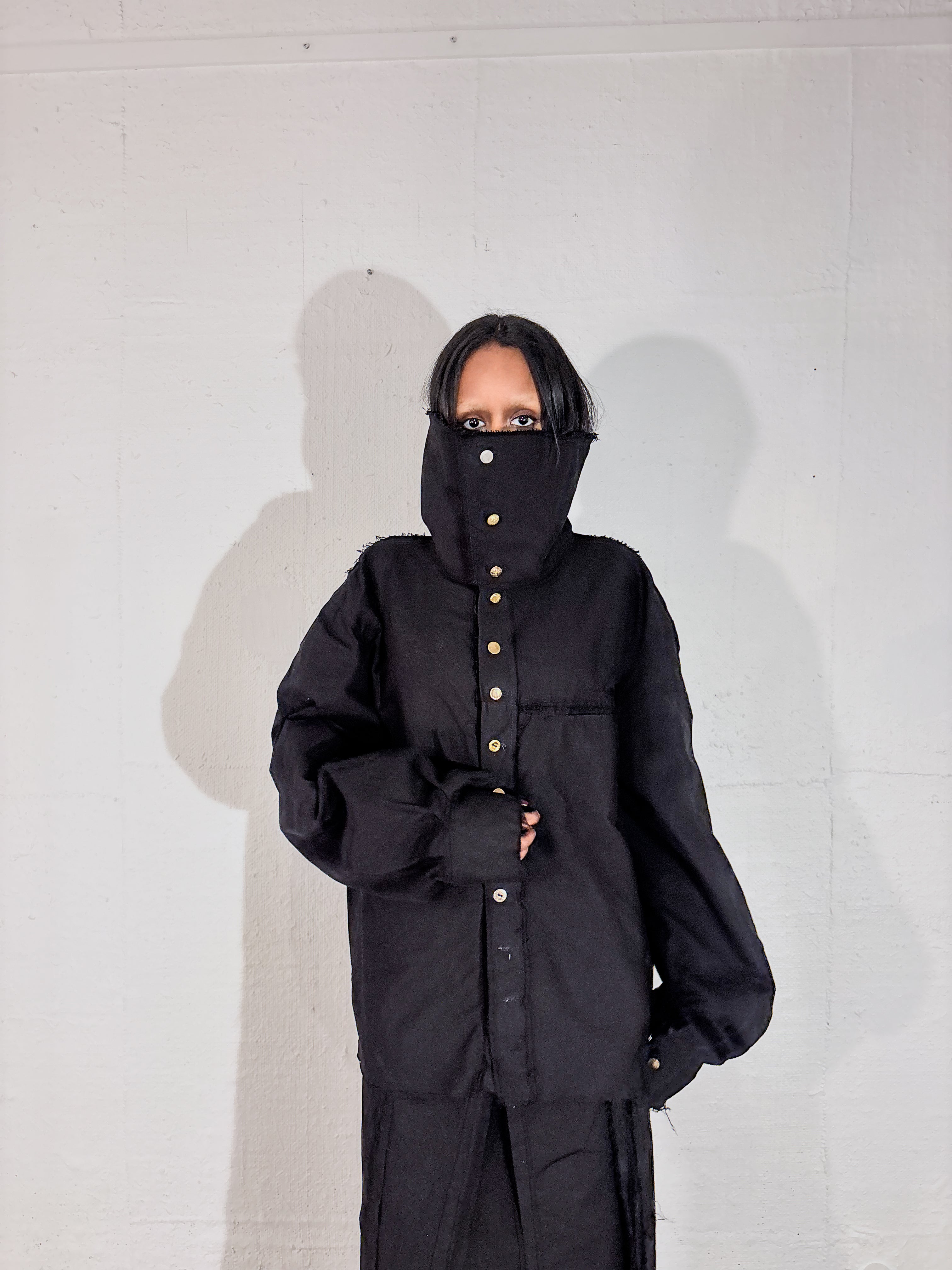 BAGGY TALL COLLAR SHIRT