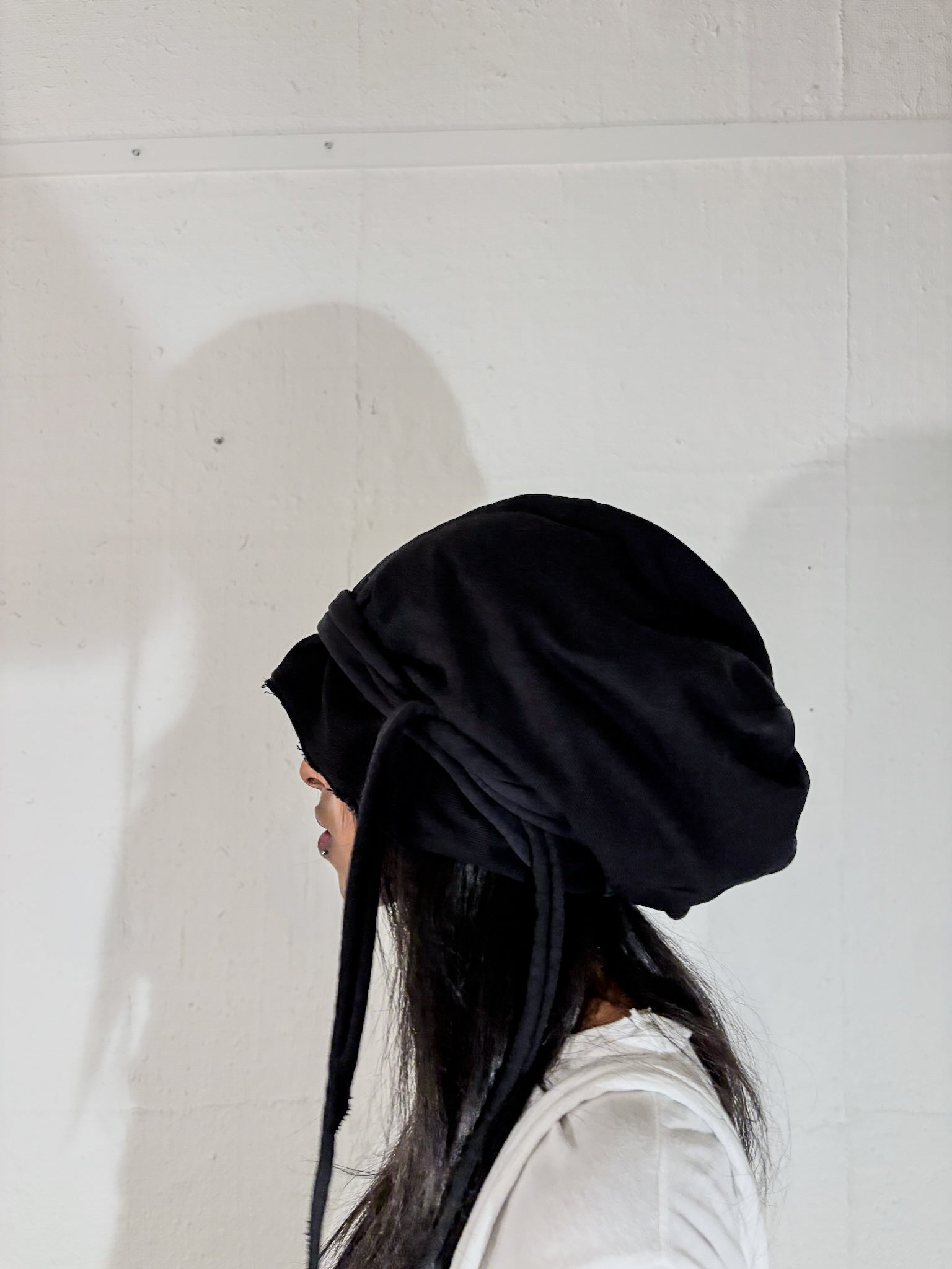 OVERSIZED WRAP BEANIE