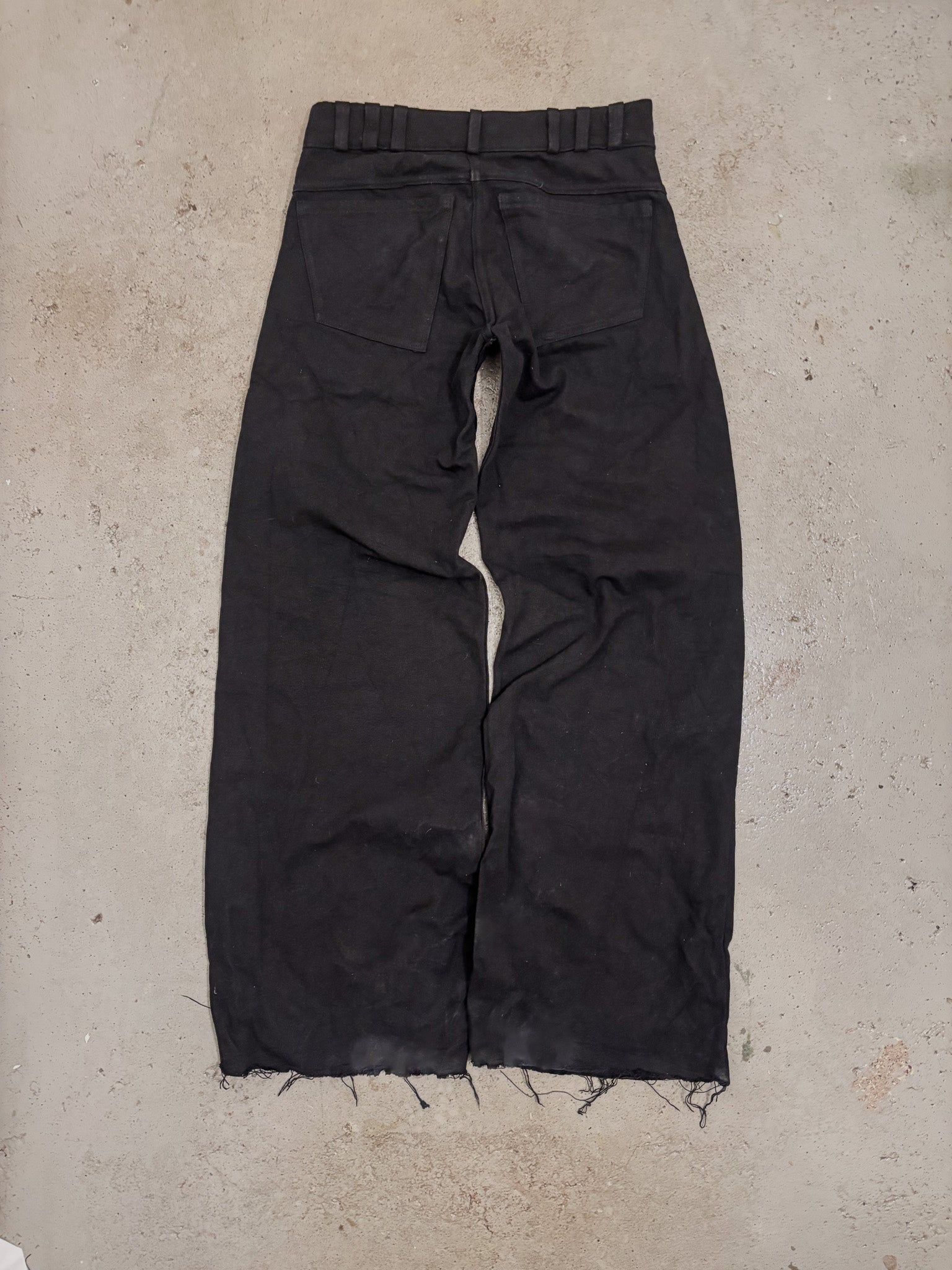 LOOSE CANVAS TROUSERS