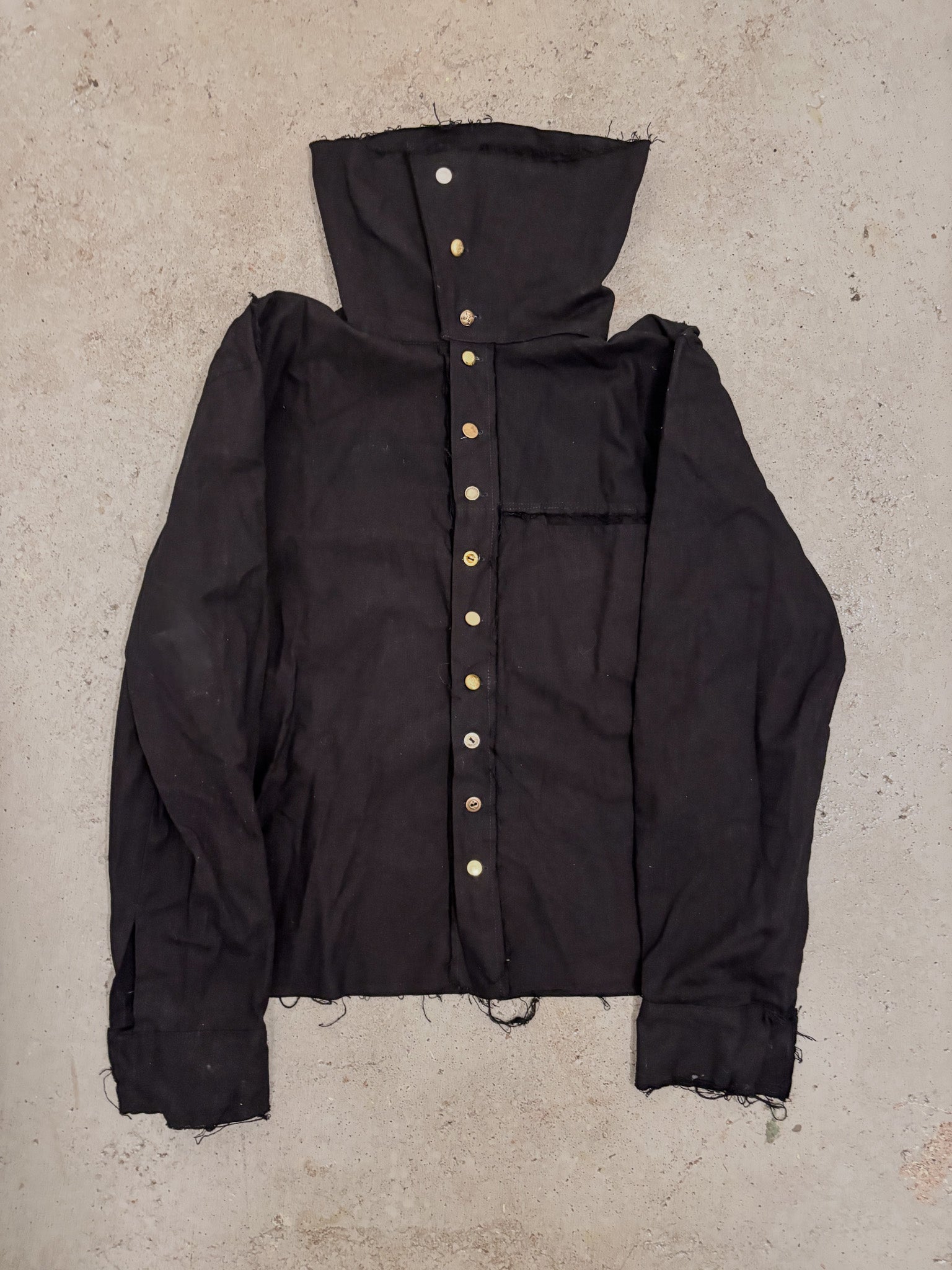 BAGGY TALL COLLAR SHIRT