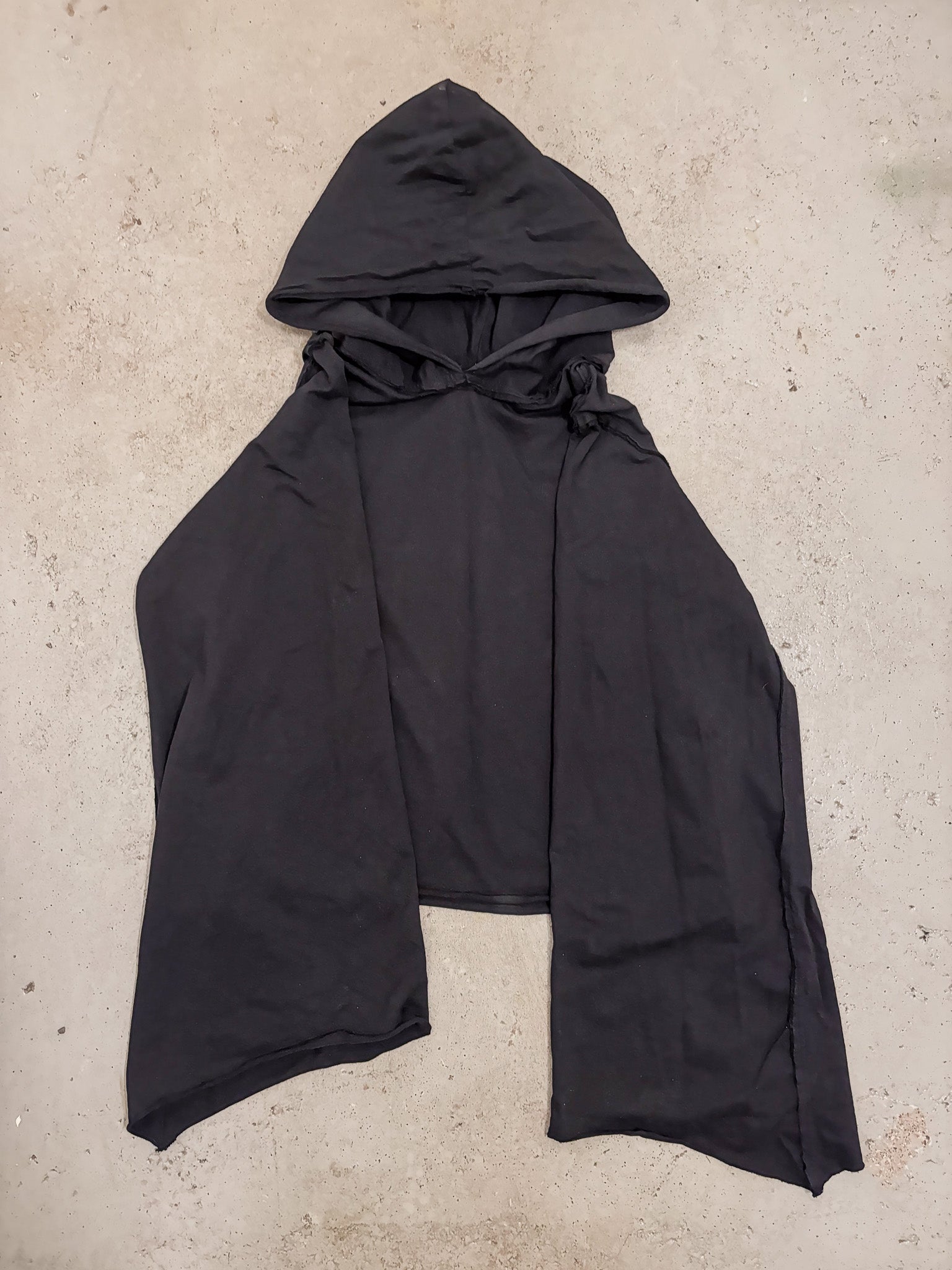 FLARED SLEEVE HOODIE