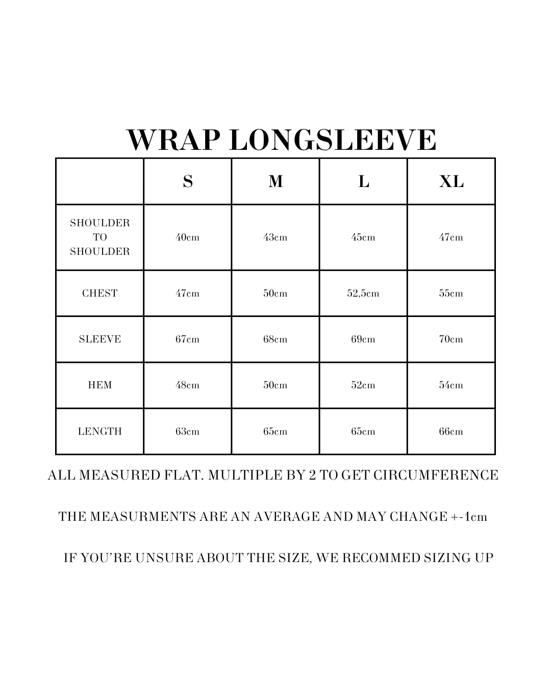 WRAP LONGSLEEVE